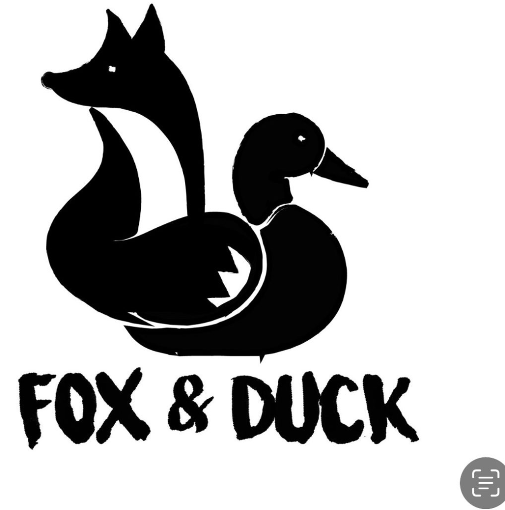 Fox and duck logo